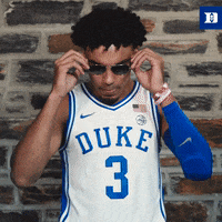 College Sports Sunglasses GIF by Duke Men's Basketball