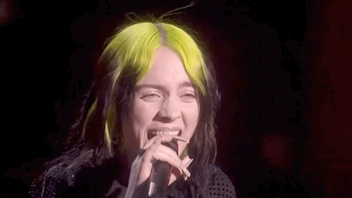 Billie Eilish Reaction GIF by BRIT Awards - Find & Share on GIPHY