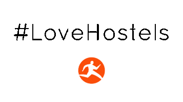 Love Hostels Sticker