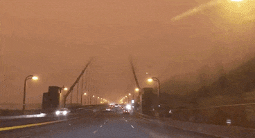 Orange Sky Wildfires GIF by GIPHY News