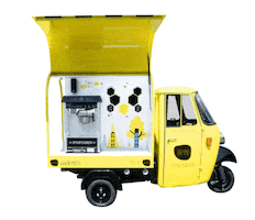 Party Popcorn Sticker by Hapymio