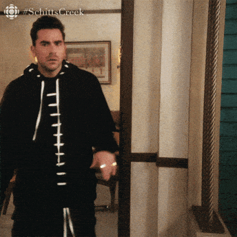 Giphy - dan levy wtf GIF by CBC