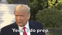 Donald Trump Prep GIF by Election 2020