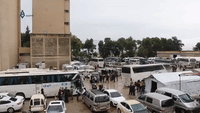 Fifth Convoy of Evacuees Arrives in Northern Syria from South Damascus