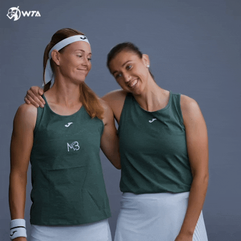 Best Friends Hug GIF by WTA