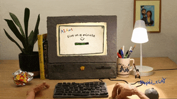 Bored Stop Motion GIF by stupid_clay