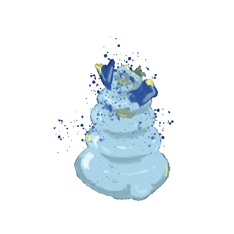 Cake Baking Sticker