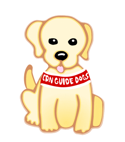 Canadian Guide Dogs For The Blind Sticker
