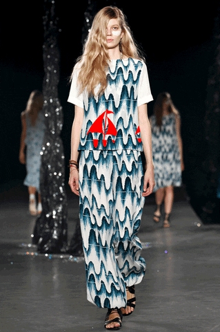 band of outsiders water GIF by fashgif
