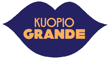 Pusu Huulet Sticker by Kuopio Grande