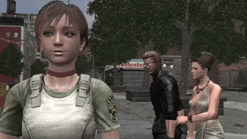 Looking Resident Evil GIF