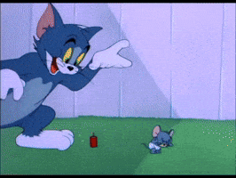 Tom And Jerry Explosion GIF