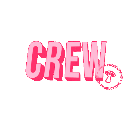 Behind The Scenes Crew Sticker by STOM Productions