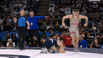 Ohio State Wrestling GIF by Ohio State Athletics