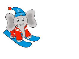 Skiing Skischule Sticker by Helena Beermeister