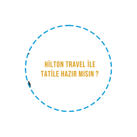 Hilton Travel Sticker