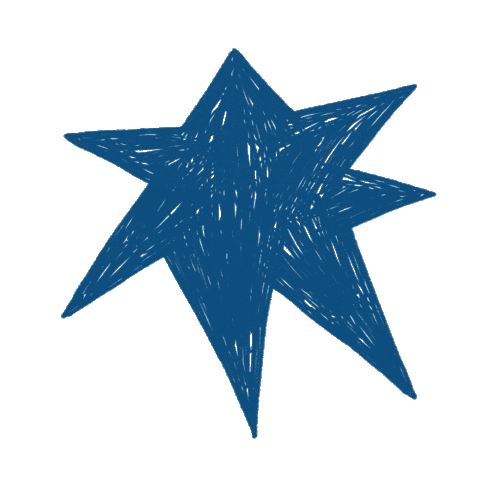 Blue Star Sticker by marq