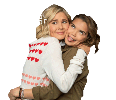 Alexa And Katie Sticker by NETFLIX for iOS & Android | GIPHY