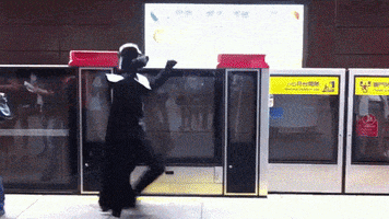 Darth Vader Subway GIF