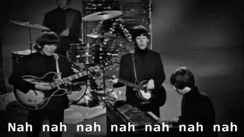 hey jude beatles GIF by Squirrel Monkey