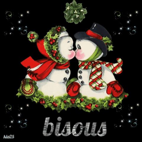 bisous sous le gui