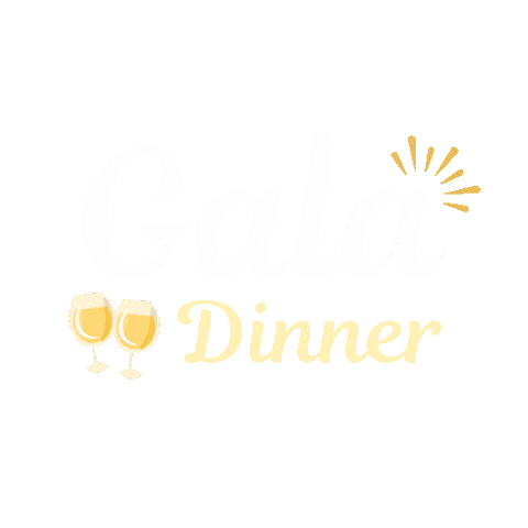 Gold Coast Gala Dinner Sticker by Tania Gomez Consulting