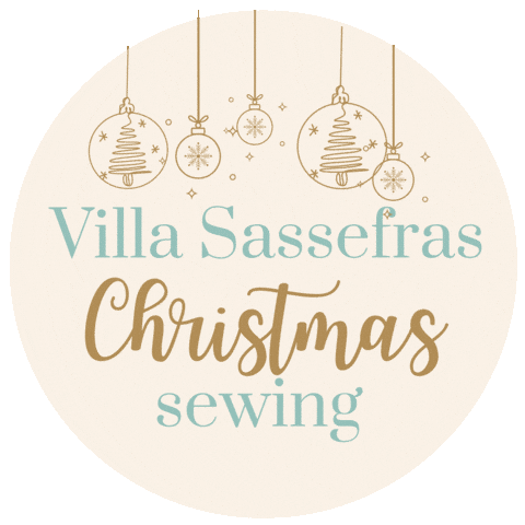 Christmas Stof Sticker by Villa Sassefras