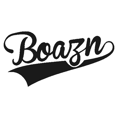 Logo Dark Sticker by Boazn