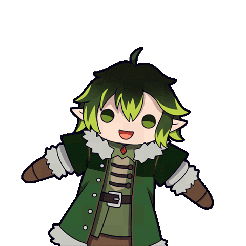 Happy Jump Sticker