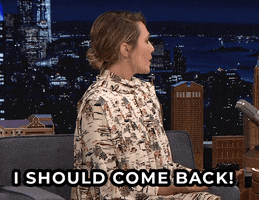 Ill Be Back Tonight Show GIF by The Tonight Show Starring Jimmy Fallon