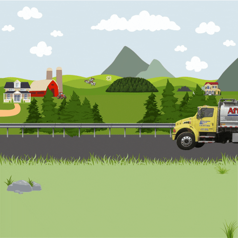 Delivery Truck GIF by Affordable Fuels