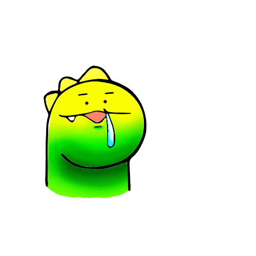 Dino Sneeze Sticker by dousdaily