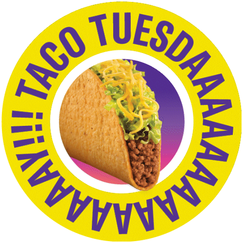 Tacos Taco Tuesday GIF by Taco Bell CR