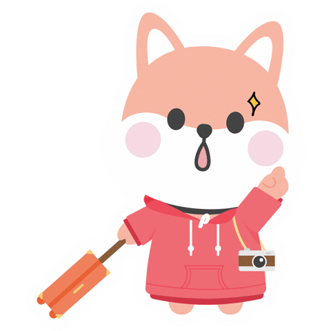 Dog Traveling Sticker