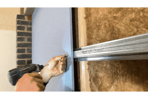 How To Install Soundproof Plasterboard GIF