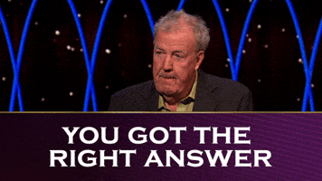 Clarkson Right Answer GIF by Stellify Media