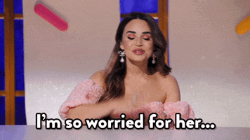 Anxiety Reaction GIF by Rosanna Pansino