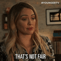 Hilary Duff Thats Not Fair GIF by YoungerTV