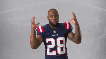 James White Wow GIF by New England Patriots