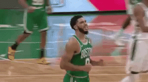 Jayson Tatum Reaction GIF by Boston Celtics