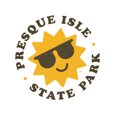 Lake Erie Pi Sticker by Erie Apparel