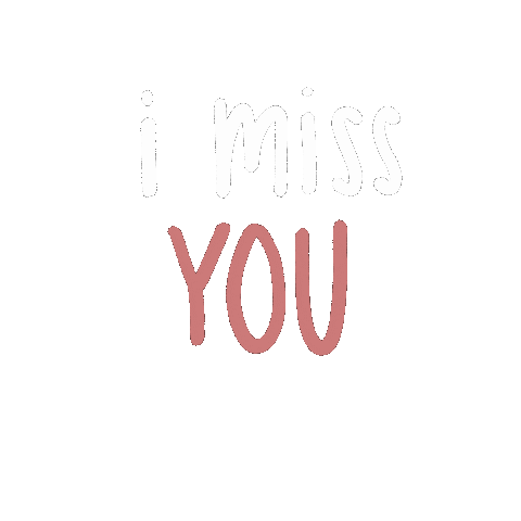 Miss You Love Sticker