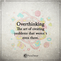 Overthinking Let Go GIF by Power of Positivity