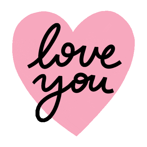 Heart Love Sticker by Melanie Johnsson