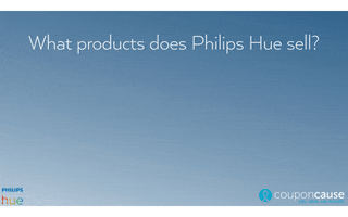Faq Philips Hue GIF by Coupon Cause