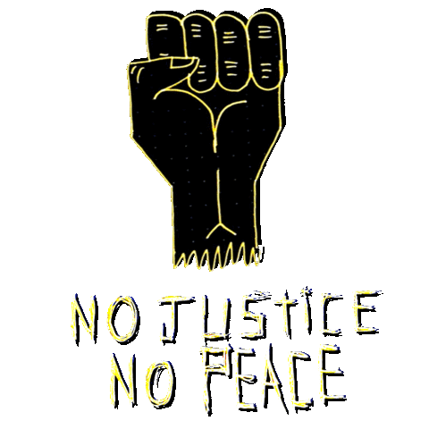 Black Lives Matter Fist Sticker by Todd Rocheford