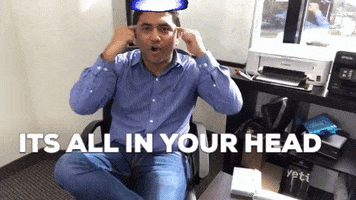 In Your Head GIF by Satish Gaire