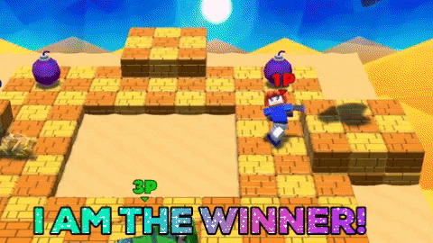winner video game gif