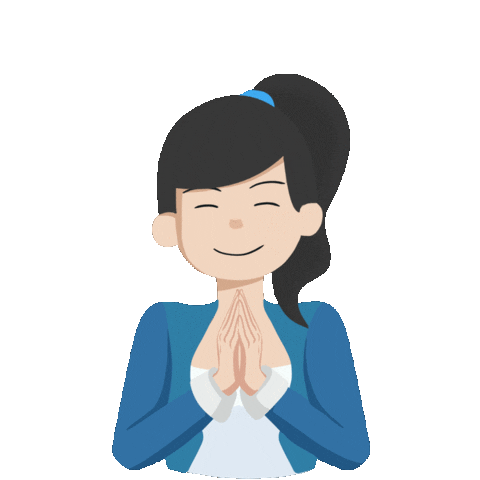 Bitcoin Thank You Sticker by Indodax