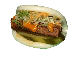 Jersey City Bun Sticker by Ani Ramen House